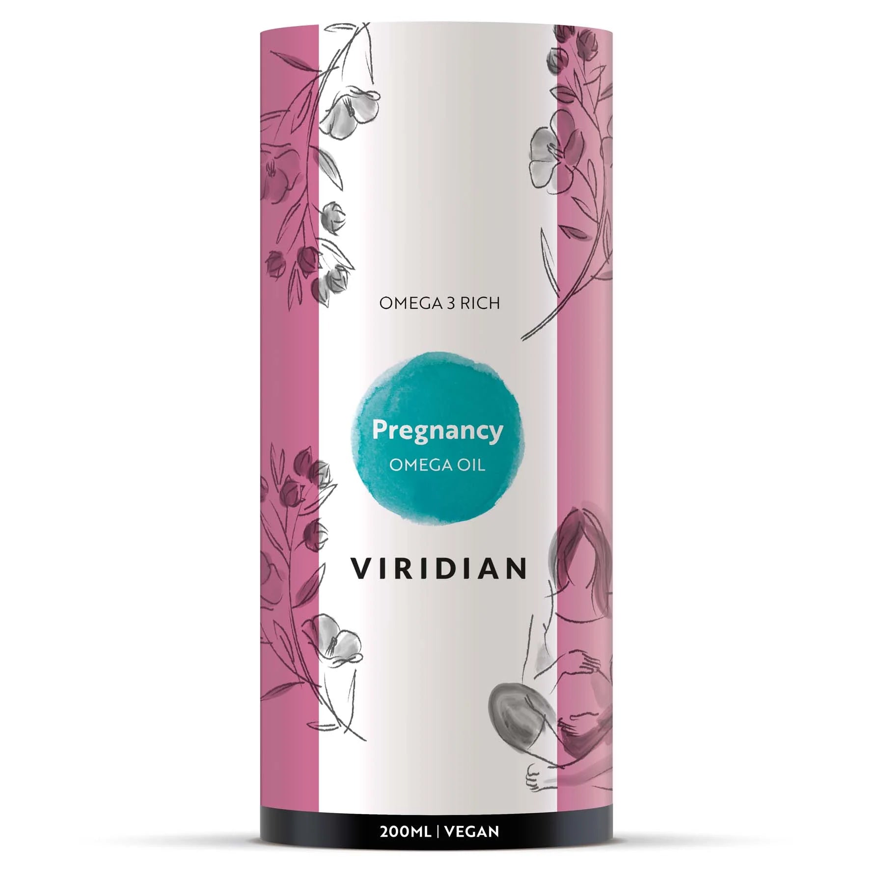 VIRIDIAN omega eļļa grūtniecēm - 200 ml
