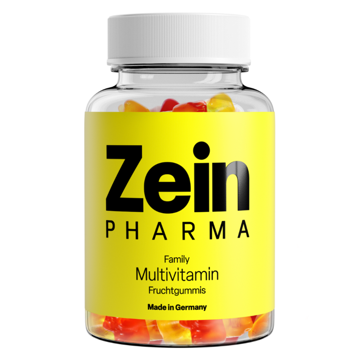 ZEIN PHARMA ģimenes multivitamīni, ar augļu garšu – 60 gumijas lācīši