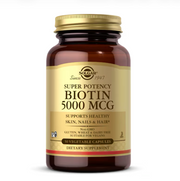 SOLGAR biotīns 5000 mcg – 50 kapsulas
