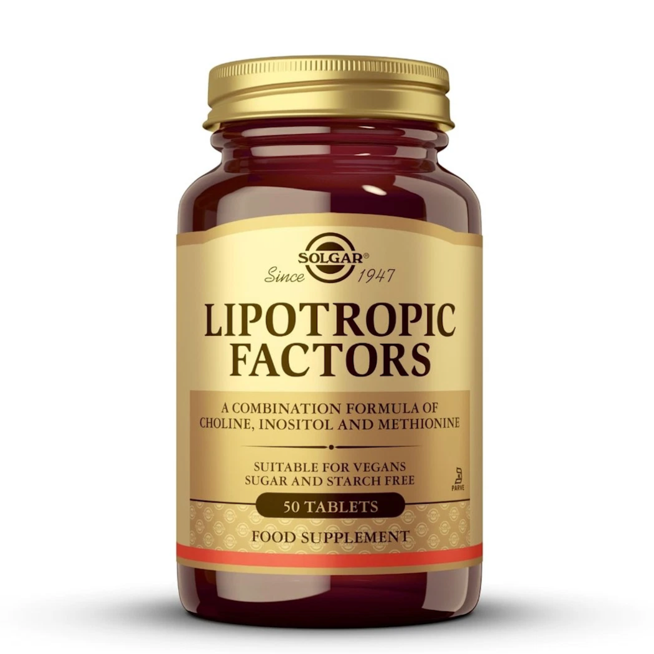 SOLGAR Lipotropiskie faktori – 50 tabletes