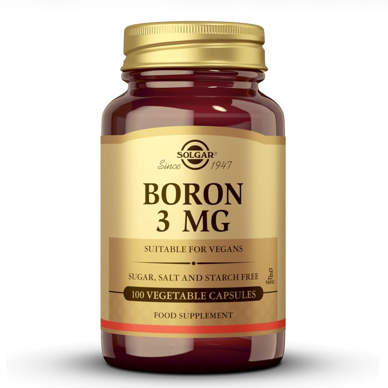 SOLGAR bors 3 mg – 100 kapsulas
