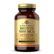 SOLGAR biotīns 5000 µg – 100 kapsulas