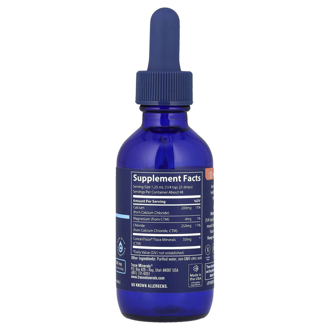 TRACE MINERALS jonu kalcijs - 59 ml
