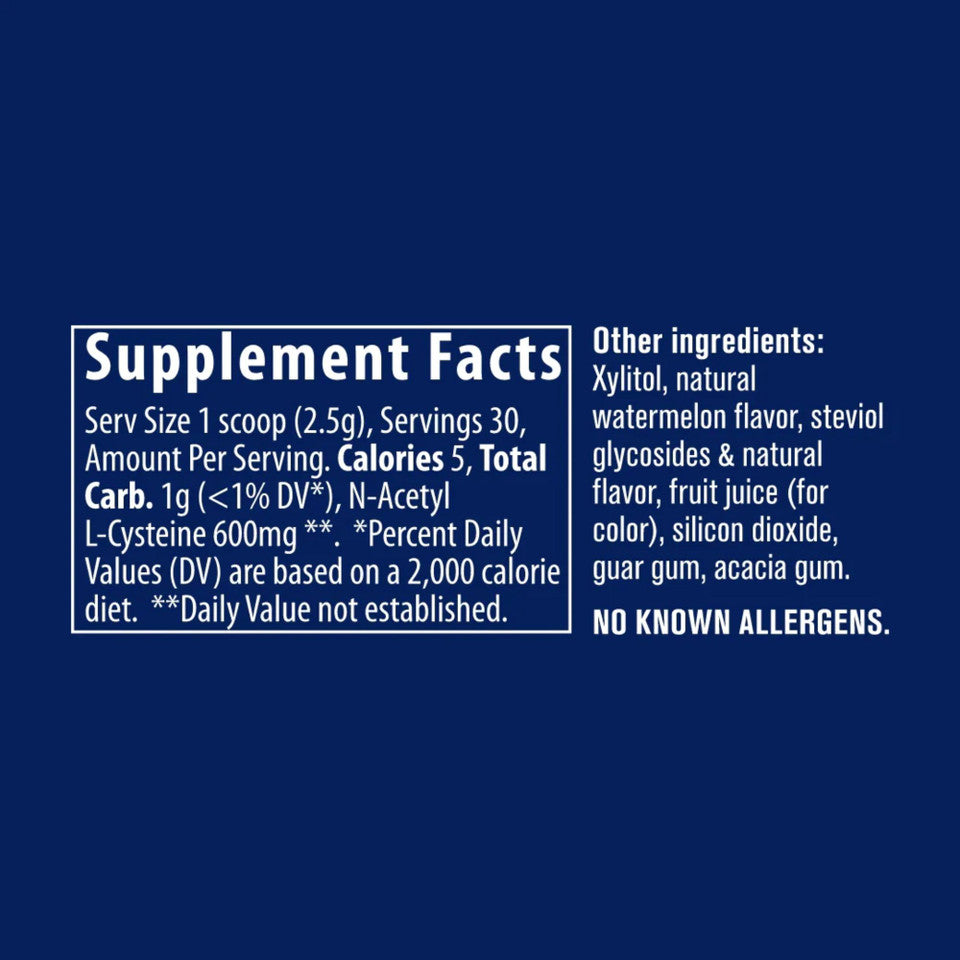 TRACE MINERALS NAC pulveris 600 mg - 75 g