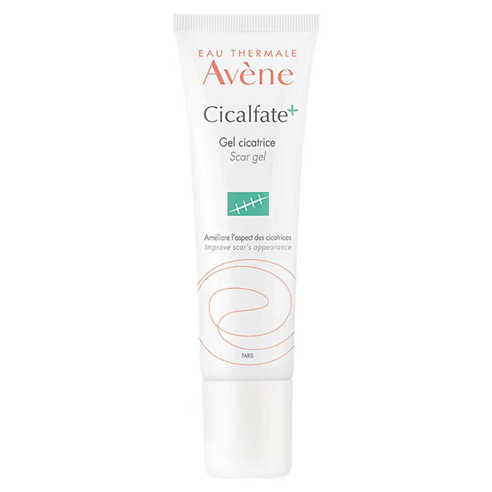 Avene, Cicalfate+, Anti-Scars, Vietinio gydymo gelis, Randams, Veidui ir Kūnui, 30 ml
