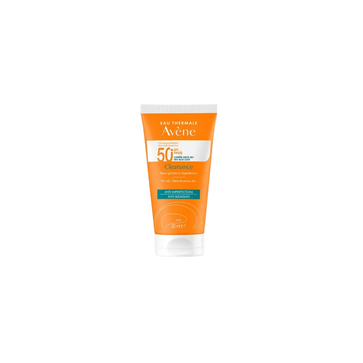 Avene, „Cleanance Triasorb“ dieninis veido kremas nuo spuogų, SPF50+, 50 ml