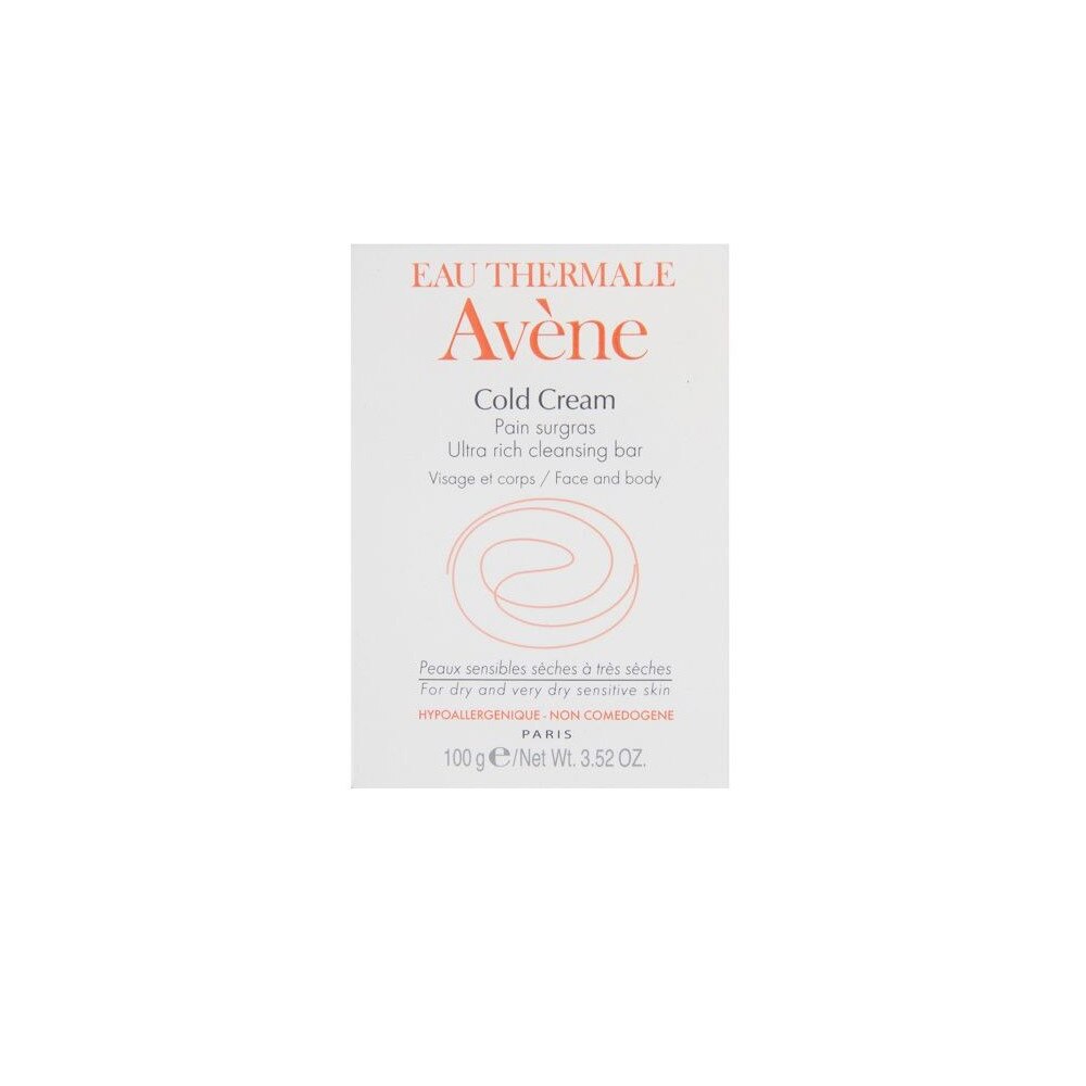 Avene, šaltasis kremas, maitinamasis, valomasis batonėlis, veidui ir kūnui, 100 g