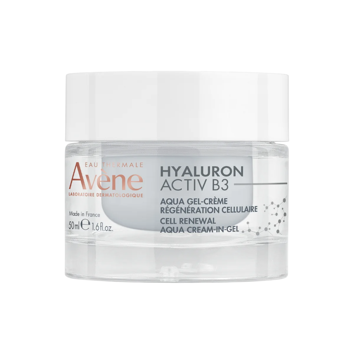 Avene, atjaunojošs gēla krēms ar Hyaluron Activ B3, 50 ml