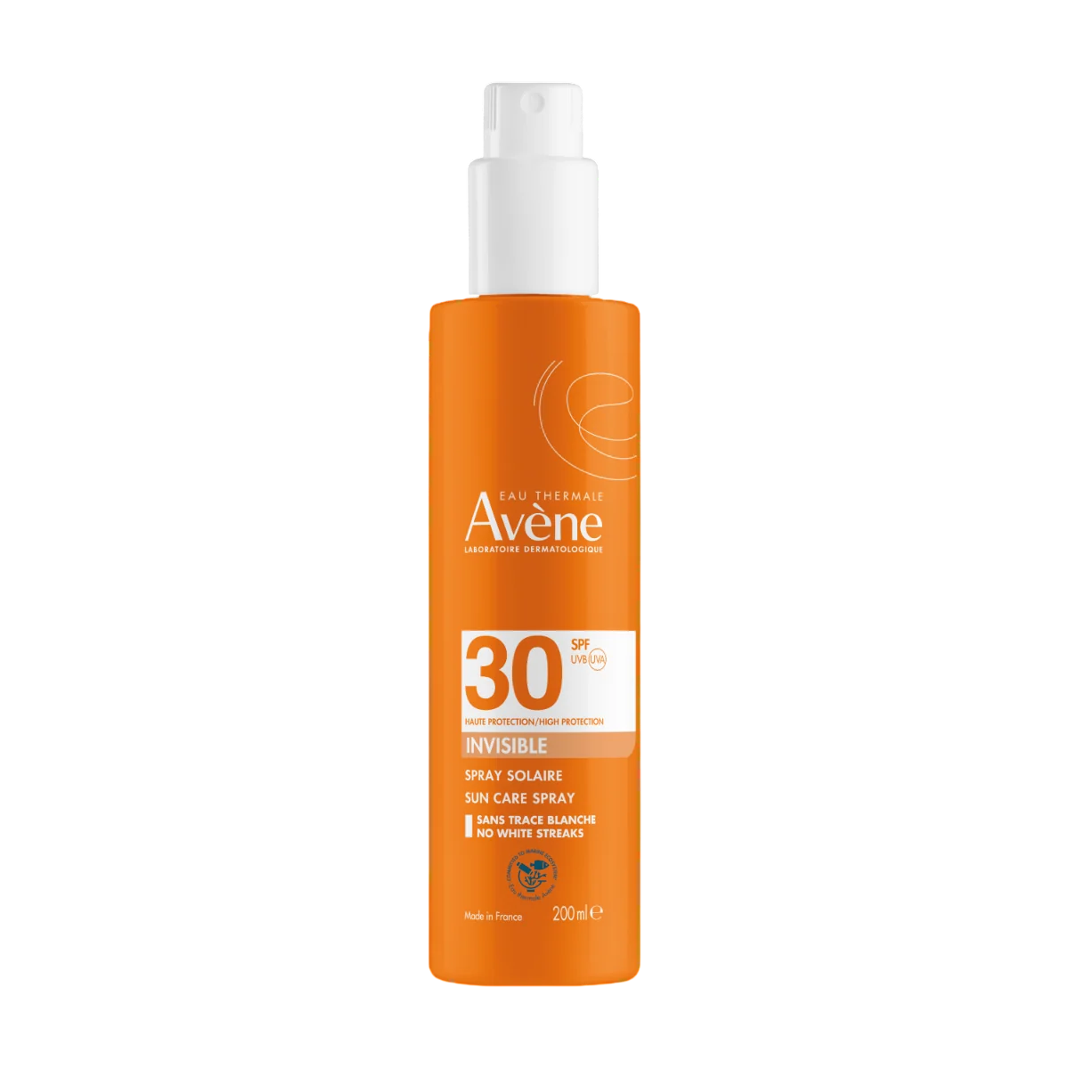 Avene, apsaugos nuo saulės priemonė, apsauga nuo aukštos kokybės UV spindulių, purškiamas apsauginis kremas nuo saulės, SPF 30, 200 ml
