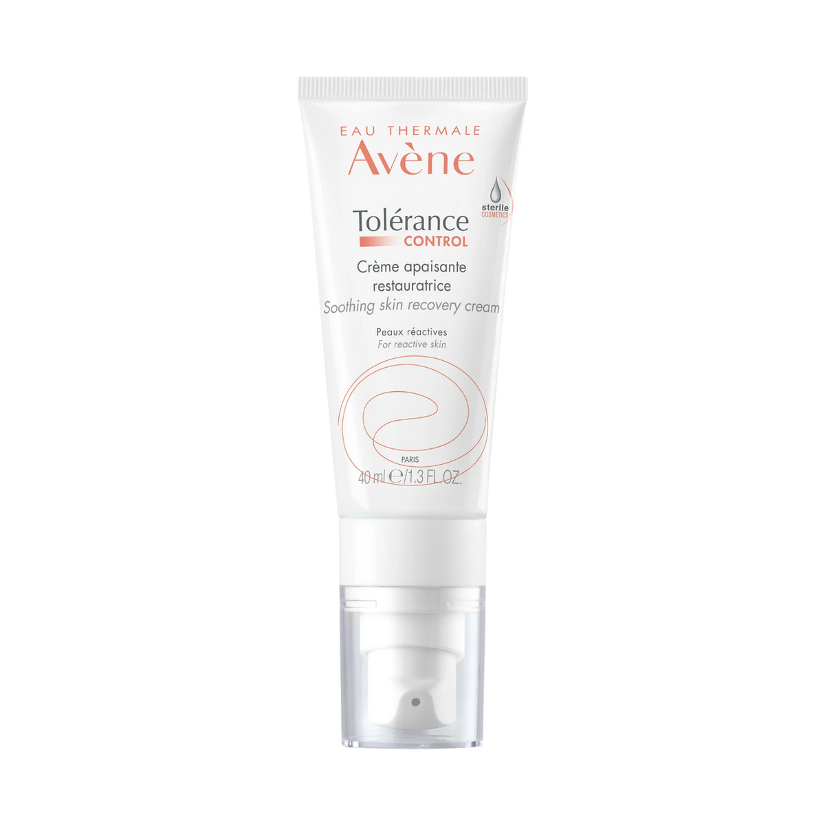 Avene, Tolerancijos kontrolės, Raminamasis ir Atpalaiduojantis Dieninis Veido Kremas, 40 ml