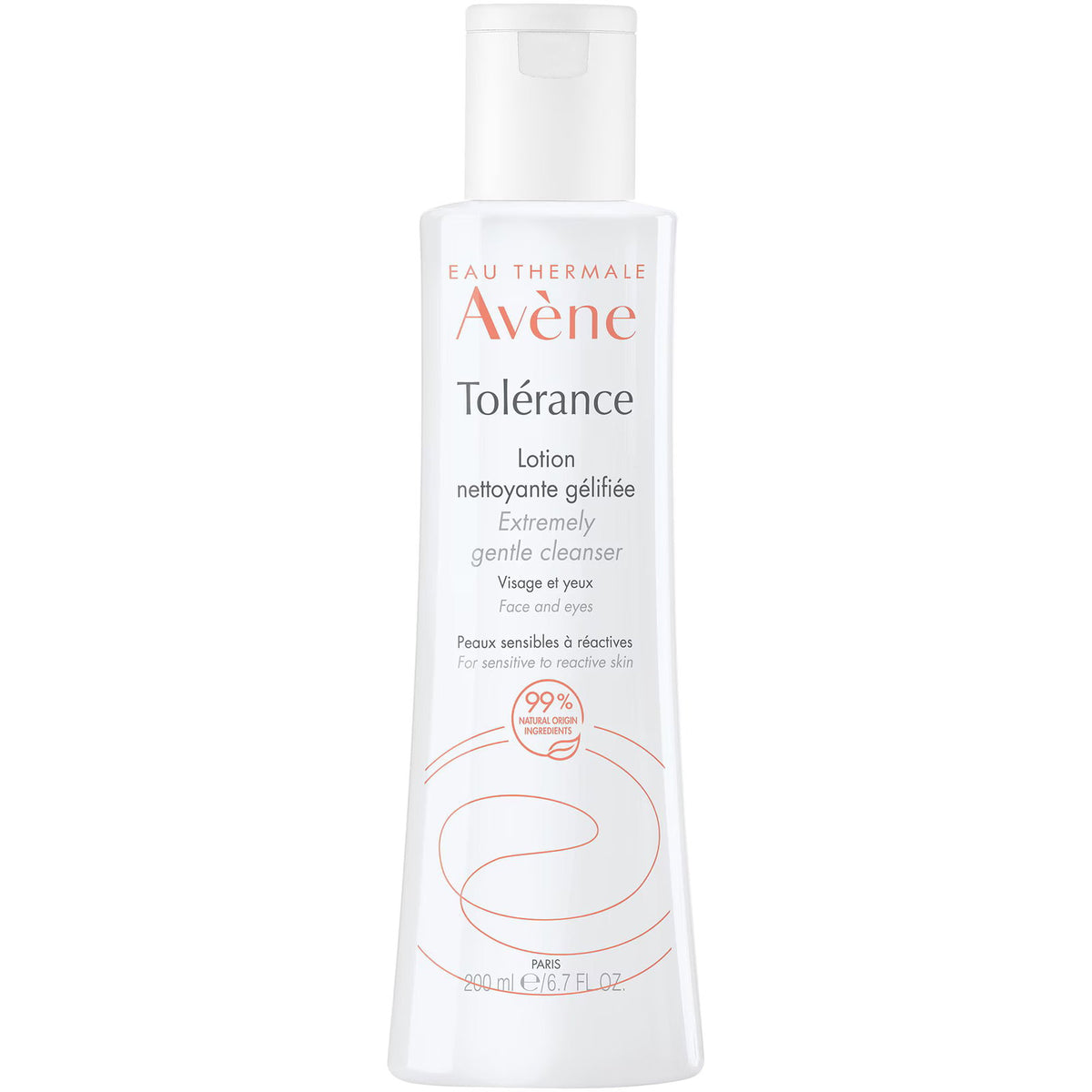 Avene, Tolerance, švelnus valomasis veido losjonas, 200 ml