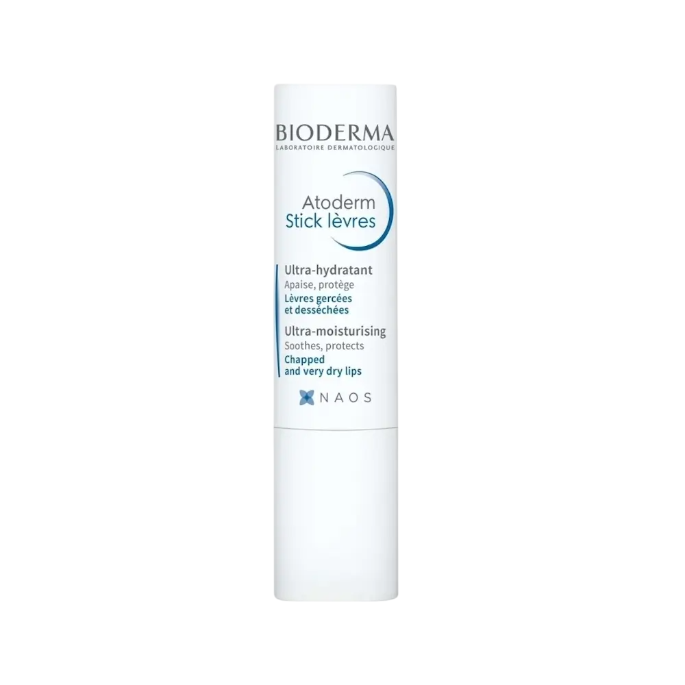 Bioderma, Atoderm, drėkinamasis lūpų balzamas, 4 g