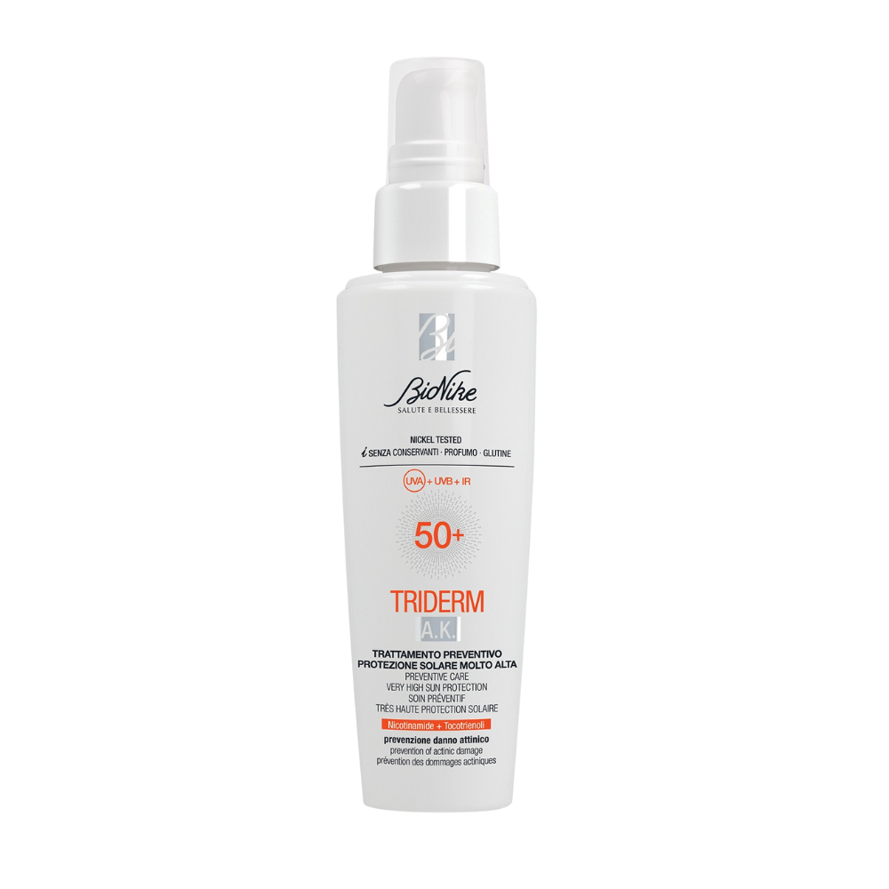 BioNike, Triderm AK SPF50+, Hydrating & Protecting, Sunscreen Spray, SPF 50, 50 ml
