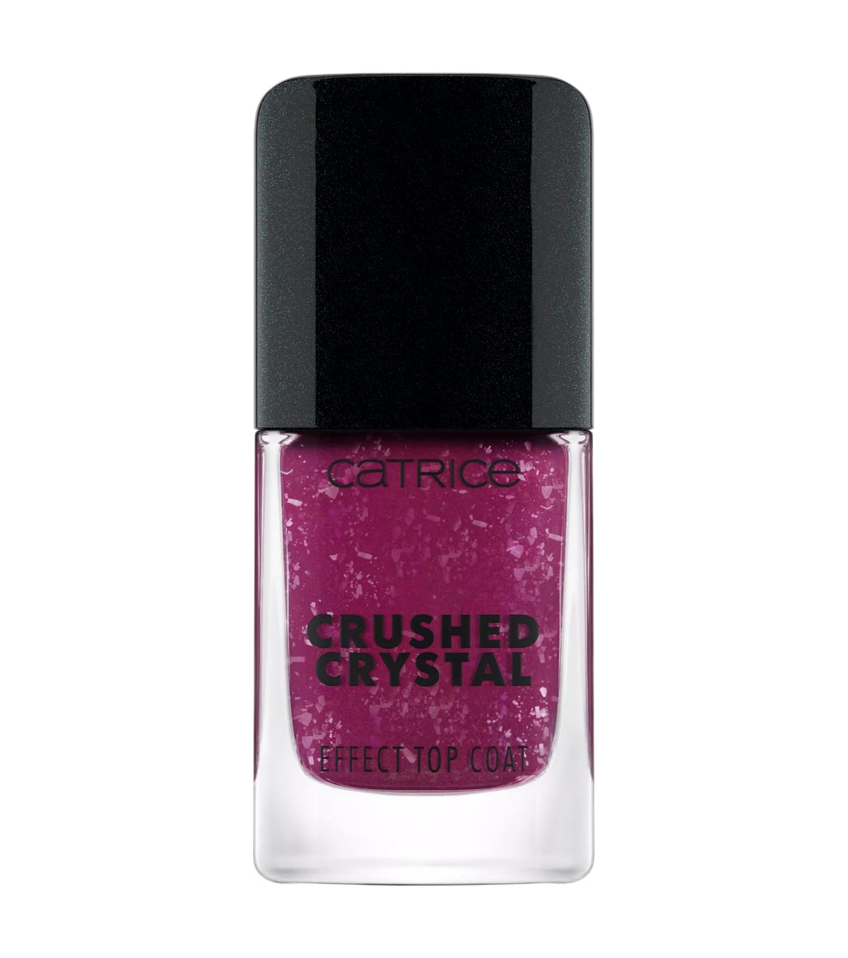 Catrice, Crushed Crystal, Top Coat, Nail Polish, 010, Amethyst, 10.5 ml