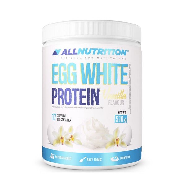 Allnutrition olbaltumvielu pulveris, vaniļas garša – 510 g
