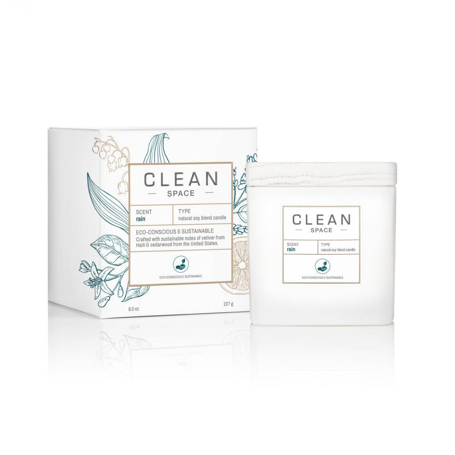 Clean, Space Rain, Scented Candle, 227 g