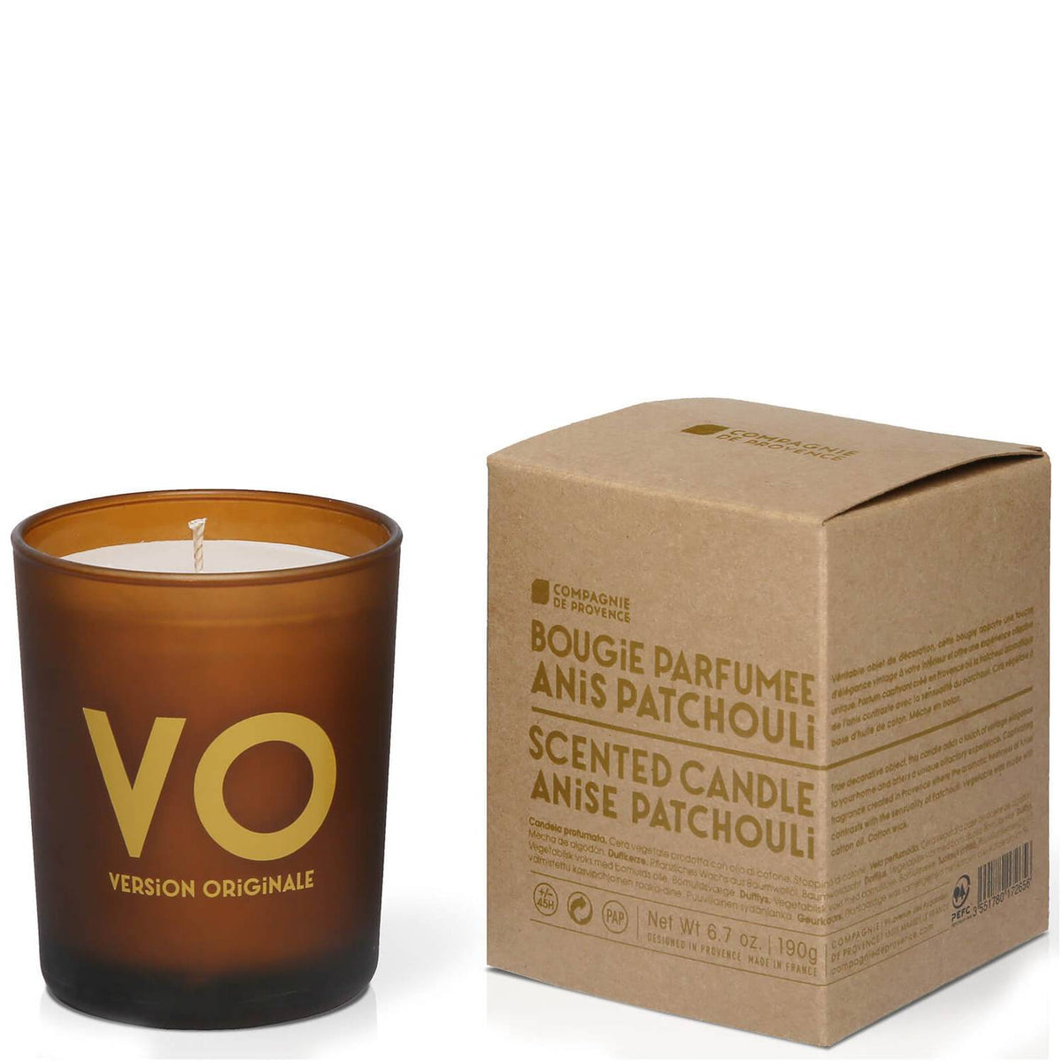 Compagnie De Provence, Anise Patchouli, Scented Candle, 190 g