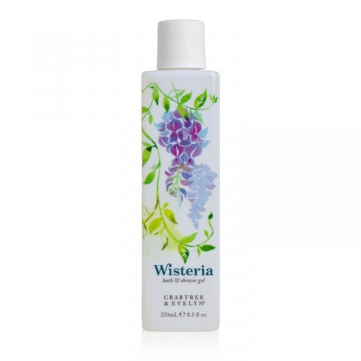Crabtree & Evelyn, Wisteria, Cleansing, Shower Gel, For All Skin Types, 250 ml