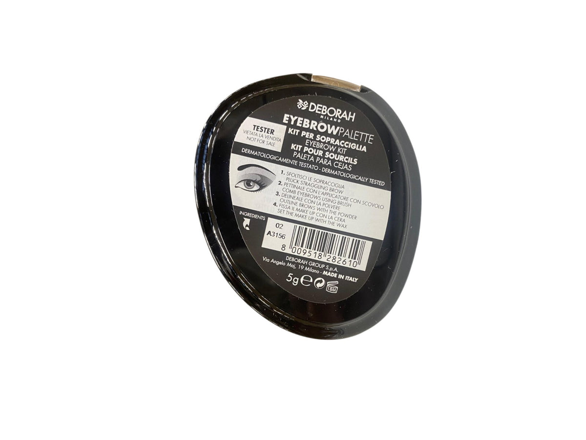 Deborah, Deborah, Eyebrow Palette, 02, Brunette, 5 g *Tester
