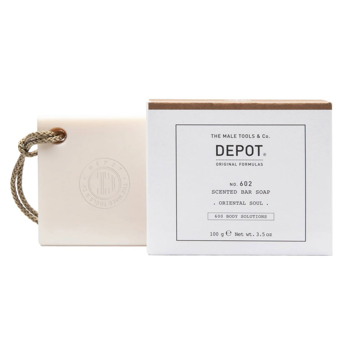 Depot, 600 Body Solutions No. 602, Botanical Complex, Cleansing, Oriental Soul, Scented Soap Bar, 100 g