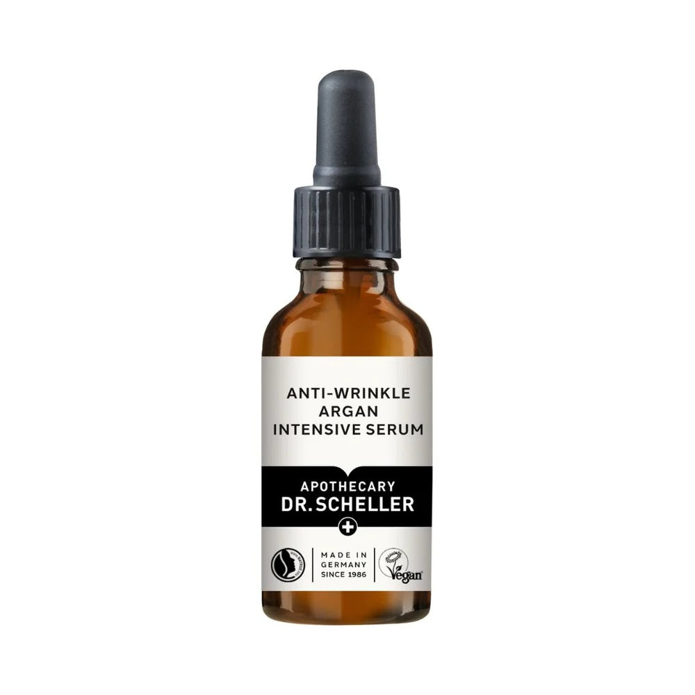 Dr. Scheller, aizsargājoša argana eļļa, vegānisks, pretgrumbu, rīta un vakara sejas serums, 30 ml