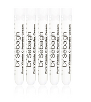 Rinkinys, Dr. Sebagh, Grynas vitamino C pudros kremas, Gaivinamasis, Kremas, Veidui, 5 vnt., 1,95 g