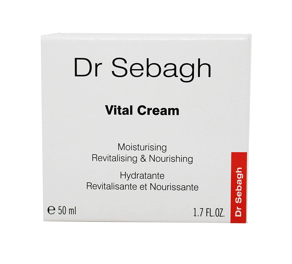 Dr. Sebagh Vital drėkinamasis dieninis veido kremas, 50 ml