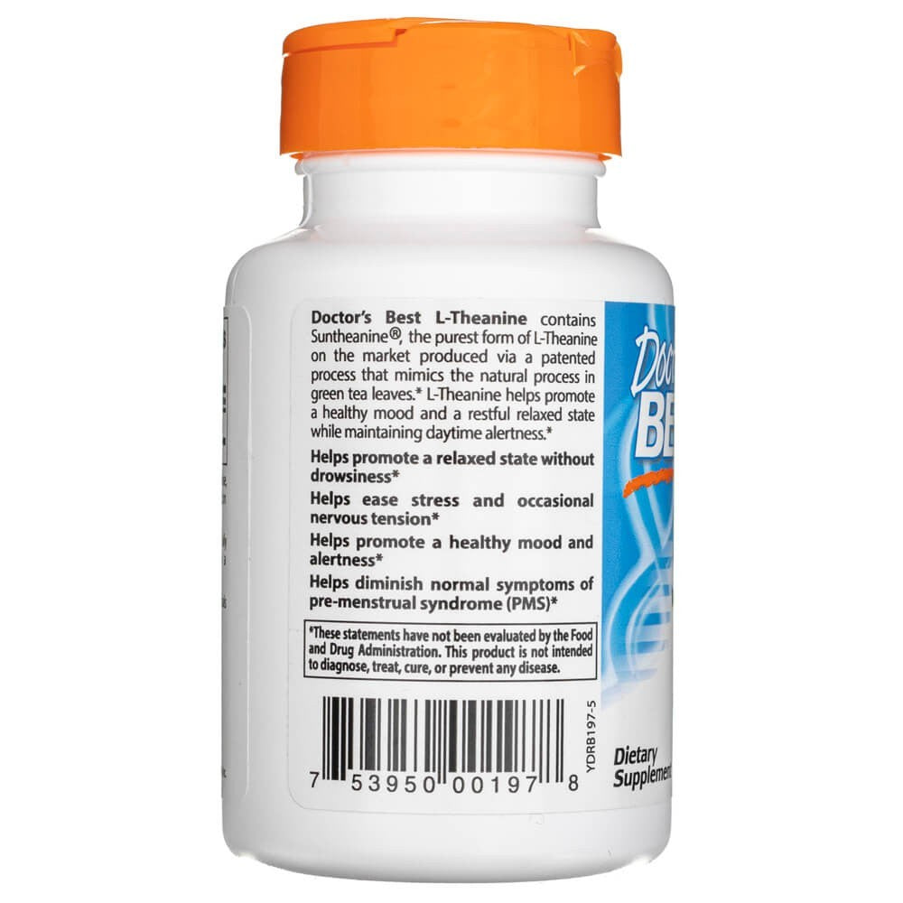 Doctor's Best L-theanīns ar Suntheanine 150 mg – 90 kapsulas