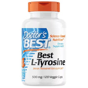 Doctor's Best L-tirozīns 500 mg – 120 kapsulas