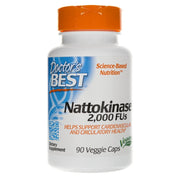 Doctor's Best nattokināze 2000 FU – 90 kapsulas