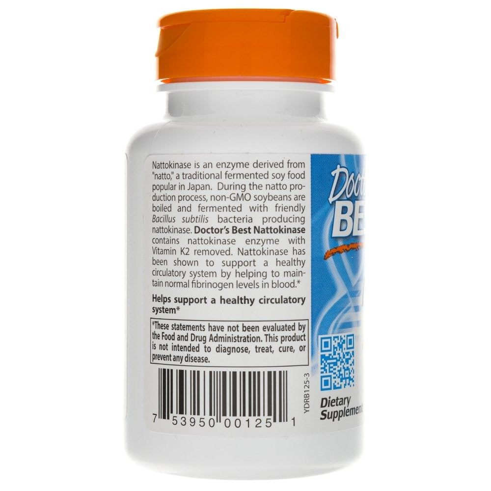 Doctor's Best nattokināze 2000 FU – 90 kapsulas