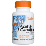 Doctor's Best acetil-L-karnitīns 500 mg – 60 kapsulas