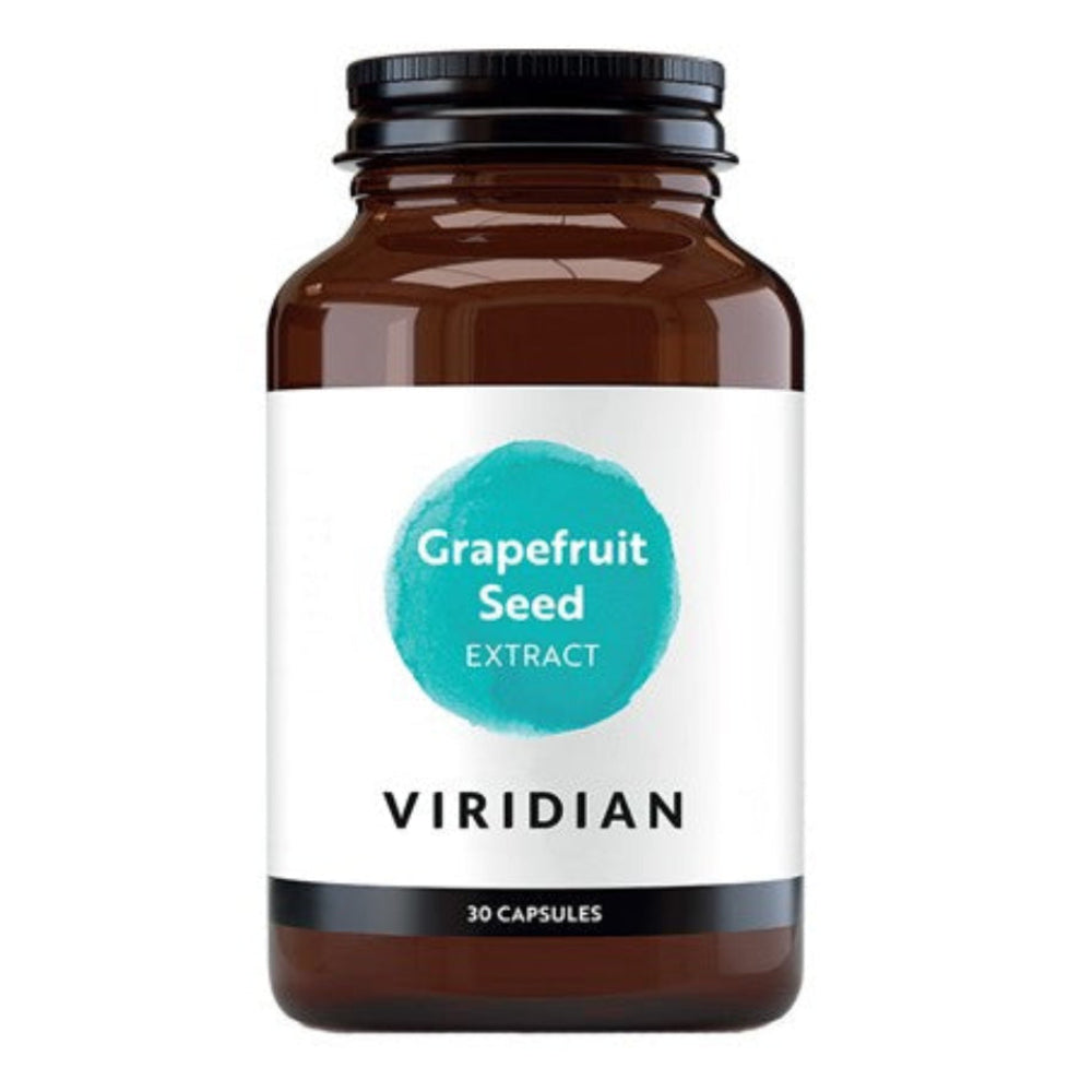 VIRIDIAN greipfrūtu sēklu ekstrakts - 30 kapsulas