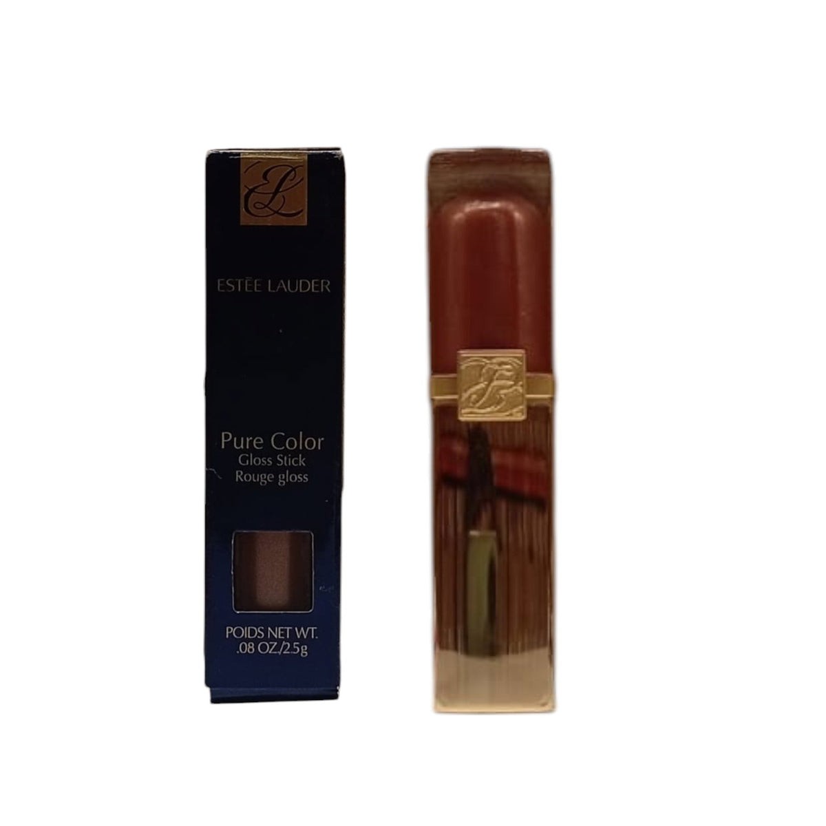 Estee Lauder, Pure Color, Glossy Stain, Cream Lipstick, 06, Brown Sugar, 2.5 g