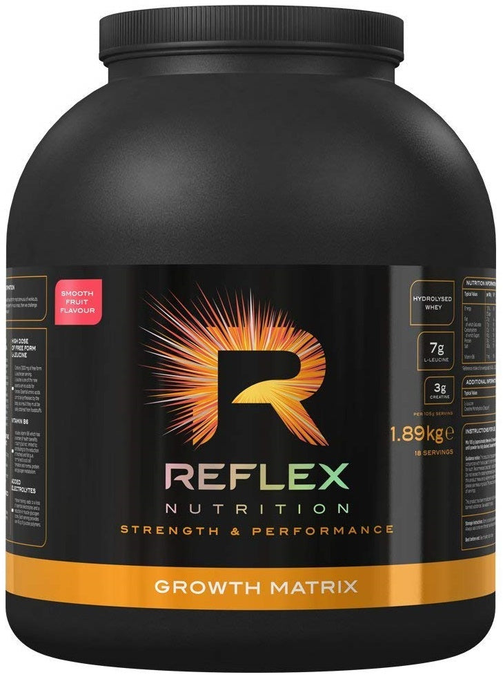 Reflex Nutrition augšanas matrica, bagātīga šokolādes garša – 1890 g