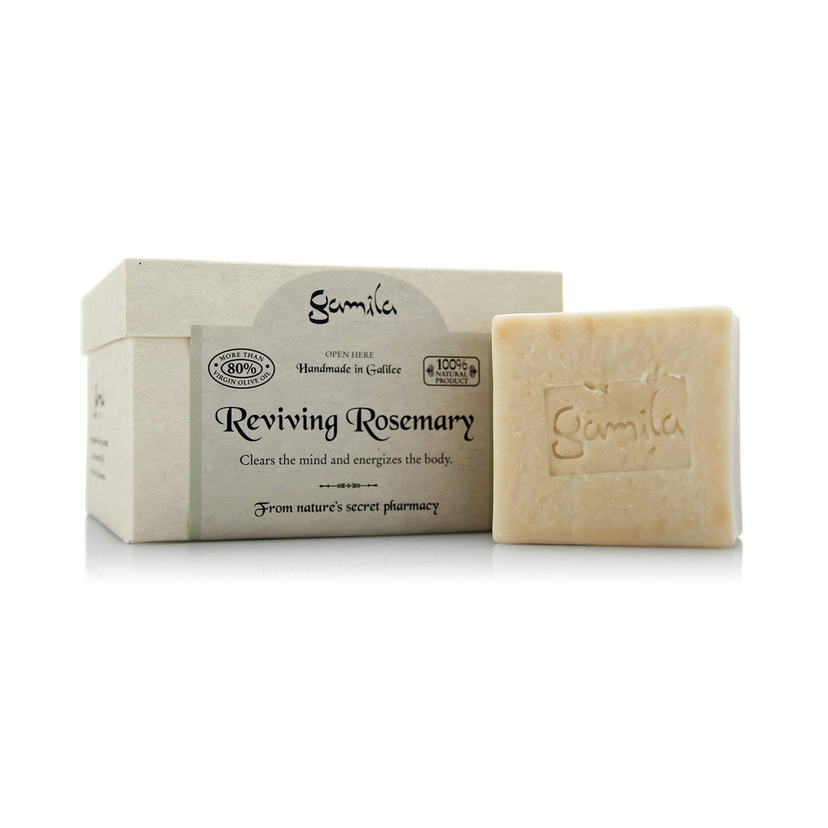 Gamila Secret, Reviving Rosemary, Cleansing, Scented Soap Bar, For Face & Body, 115 g