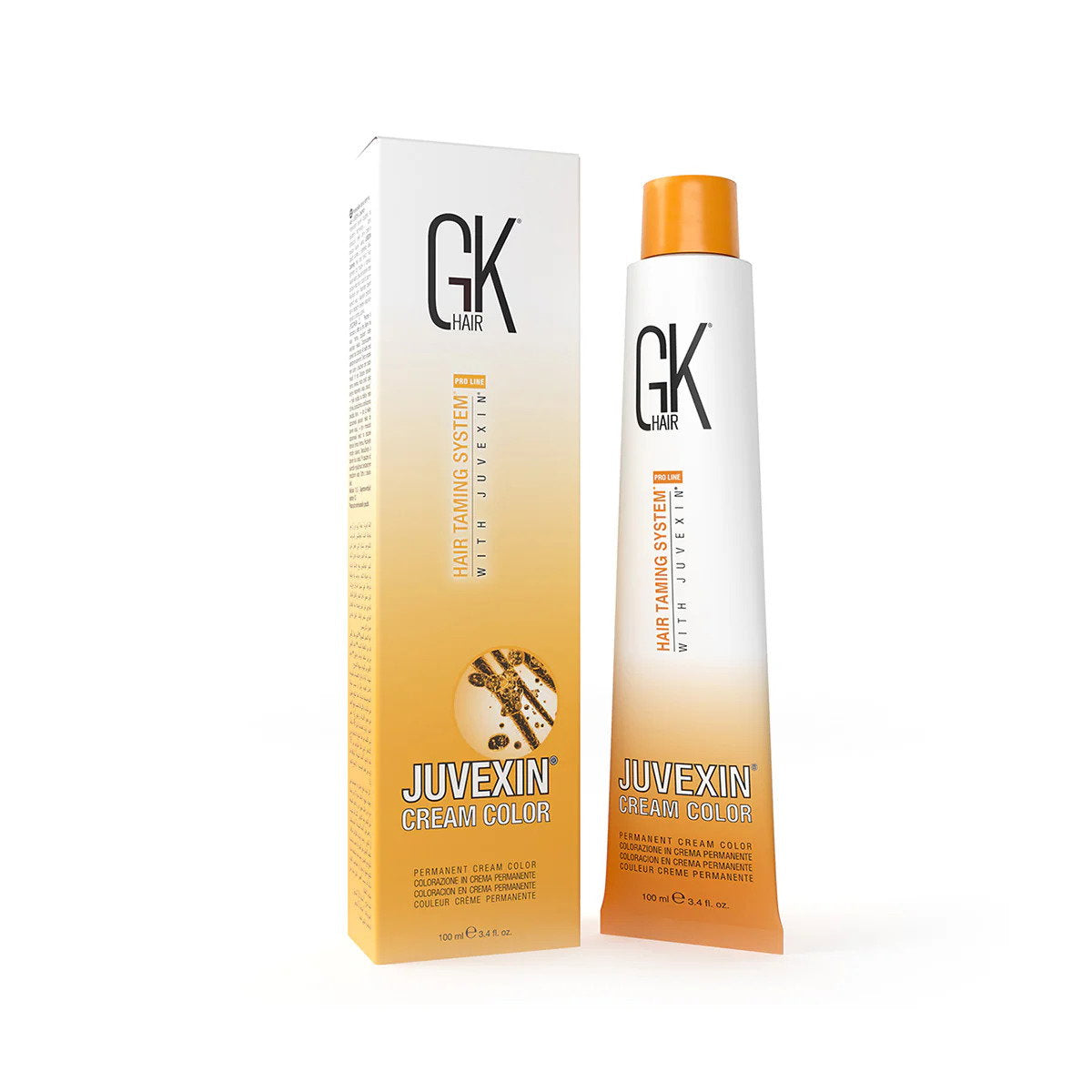 Global Keratin, Cream Colour, Permanent Hair Dye, 7.00 Super Intense Blonde, 100 ml