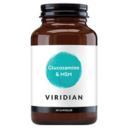 VIRIDIAN glikozamīns ar MSM - 30 kapsulas