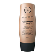 Gosh, Foundation Plus+, Liquid Foundation & Concealer 2-In-1, 004, Natural, SPF 15, 30 ml