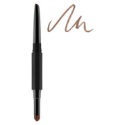 Gosh, Long Lasting, Double, Eyebrow Cream Pencil, 002, Brown, 0.5 g
