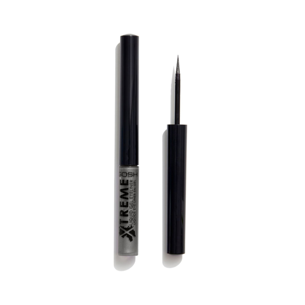 Gosh, Xtreme, Waterproof, Liquid Eyeliner, 003, Gun Metal, 1.7 ml *Tester