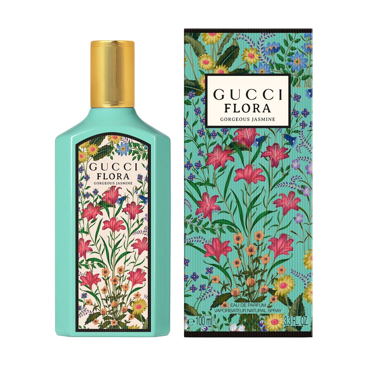 Gucci Flora Gorgeous Jasmine, parfimērijas ūdens sievietēm, 100 ml
