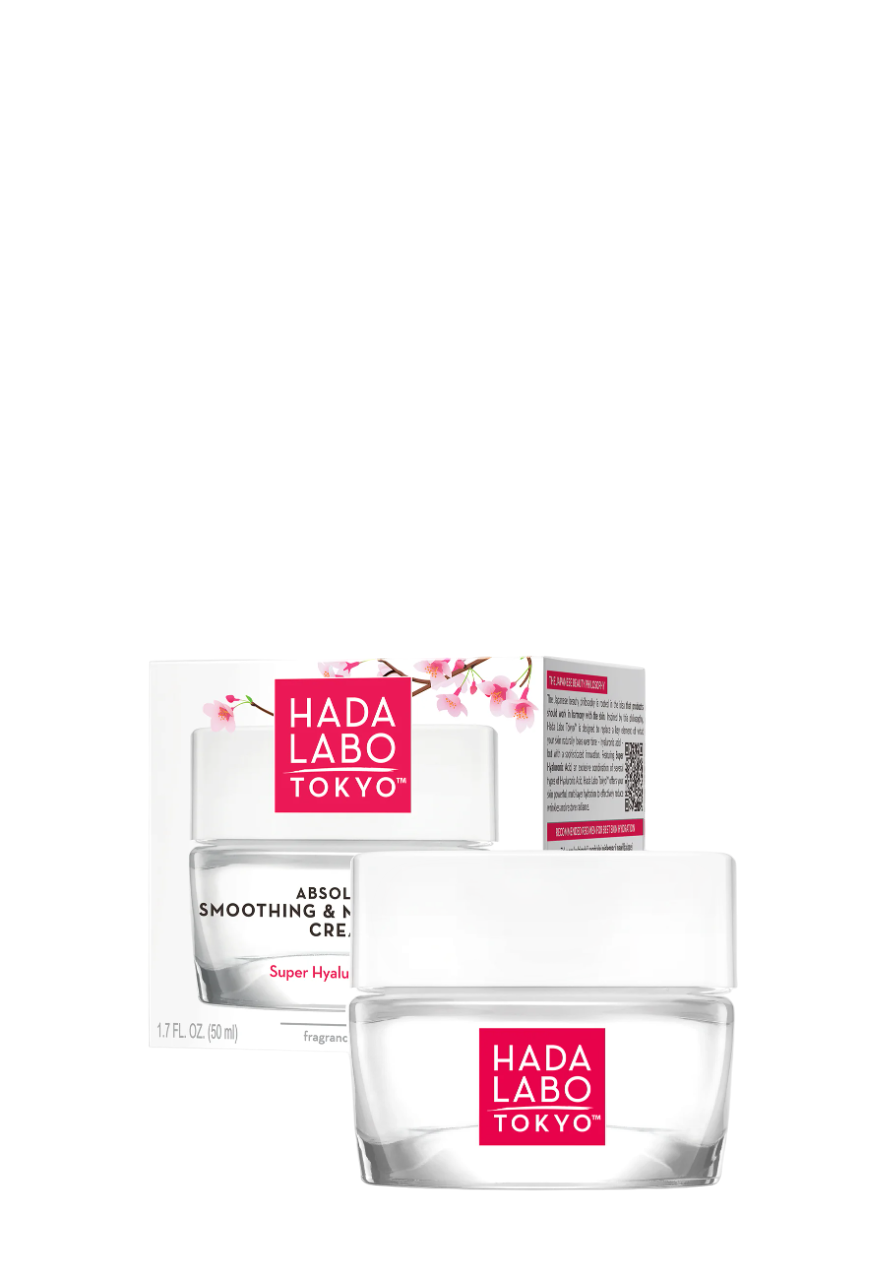 Hada Labo Tokyo, Absolute, mitrinošs un izlīdzinošs sejas krēms dienai un naktij, 50 ml