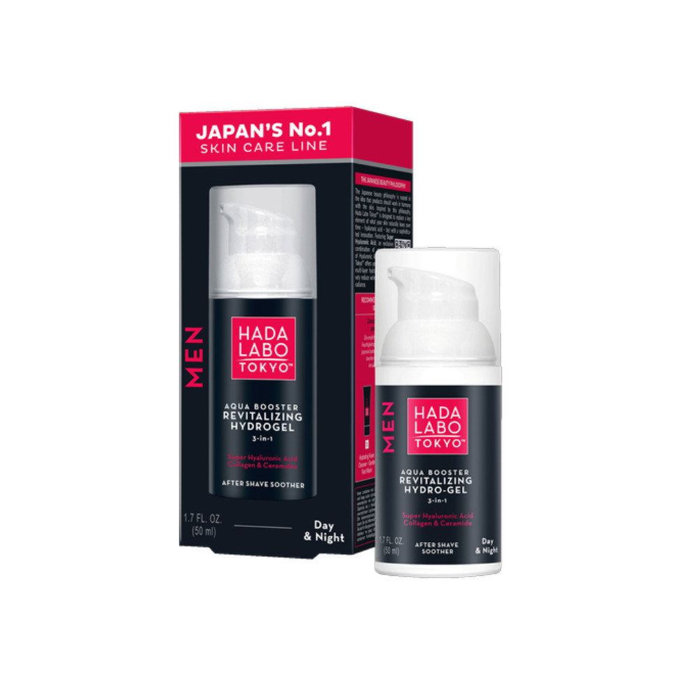 Hada Labo Tokyo, Men, Hydrogel, atjaunojošs pēcskūšanās gels, 50 ml