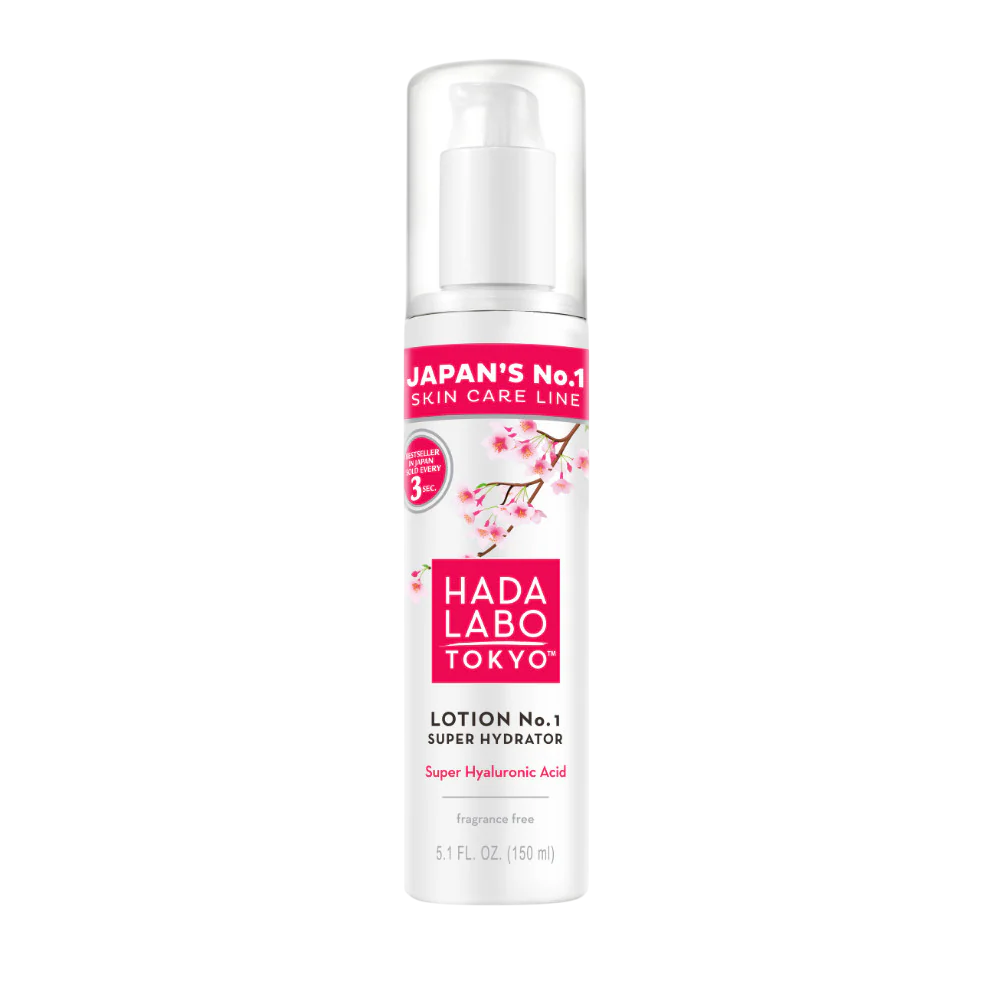 Hada Labo Tokyo, N°1, hialuronskābe, mitrinošs losjons sejai, 150 ml
