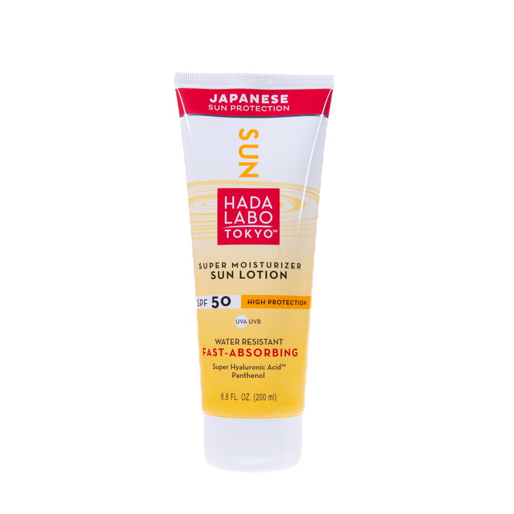 Hada Labo Tokyo, Sun, hialuronskābe, mitrinošs līdzeklis, saules aizsarglosjons, 50, 200 ml