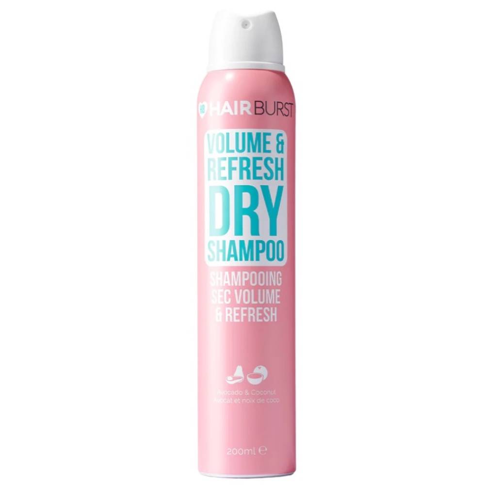 Hairburst, Hairburst, matu sausais šampūns, apjomu piešķirošs un atsvaidzinošs, 200 ml