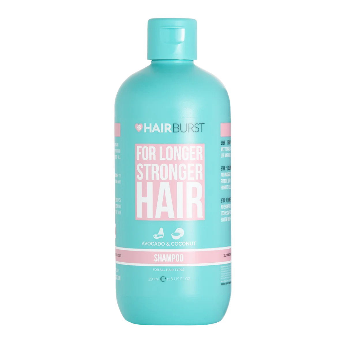Hairburst Longer Stonger šampūns matu stiprināšanai un augšanai, 350 ml