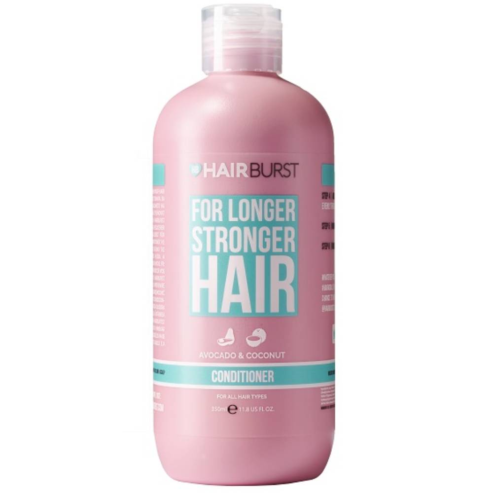 Hairburst Longer Stronger matu kondicionieris, matu stiprināšanai un augšanas veicināšanai, 350 ml