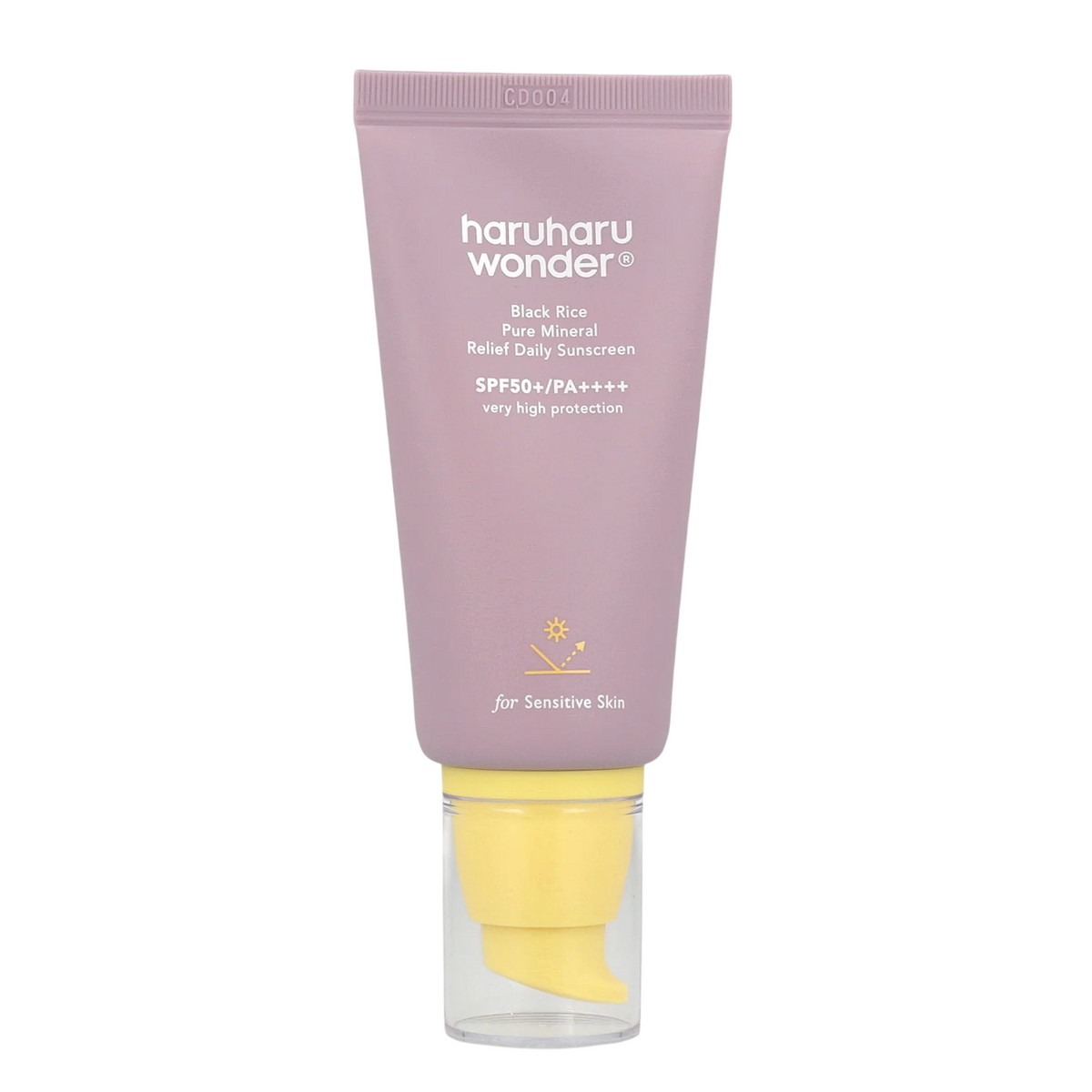 Haruharu Wonder, Black Rice, mitrinošs un ādu mitrinošs sejas sauļošanās krēms, SPF 50+, 50 ml